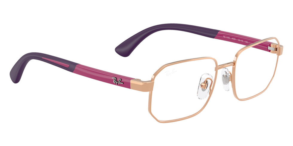Ray-Ban® RY1060 RY1060 4089 48 Eyeglasses - Fucsia On Rubber Violet