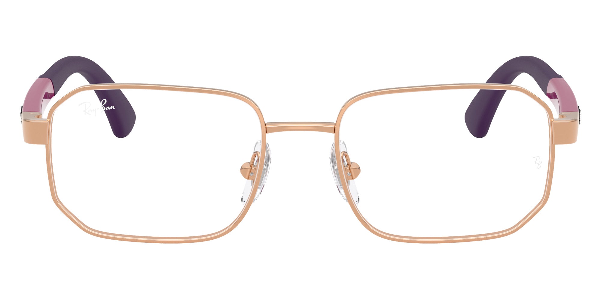 Ray-Ban® RY1060 RY1060 4089 48 Eyeglasses - Fucsia On Rubber Violet