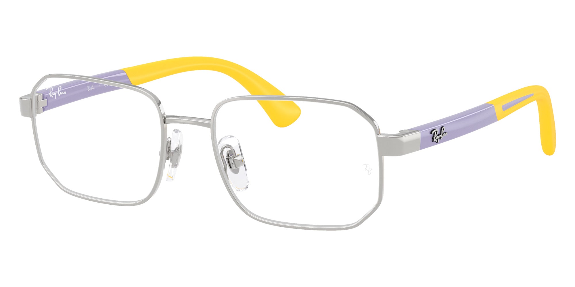 Ray-Ban® RY1060 RY1060 4090 48 Eyeglasses - Lilac On Rubber Yellow