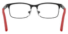 Ray-Ban® RY1061 RY1061 4065 48 Eyeglasses - Black/Red