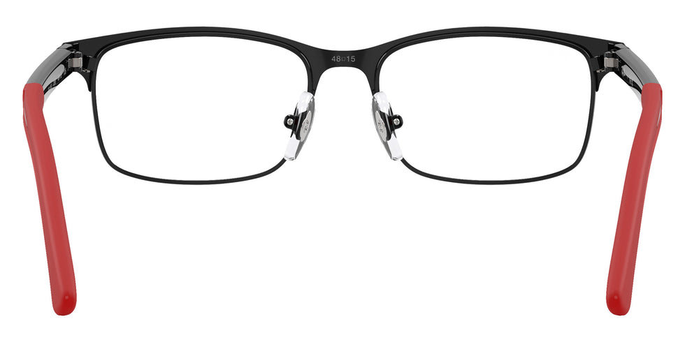 Ray-Ban® RY1061 RY1061 4065 48 Eyeglasses - Black/Red