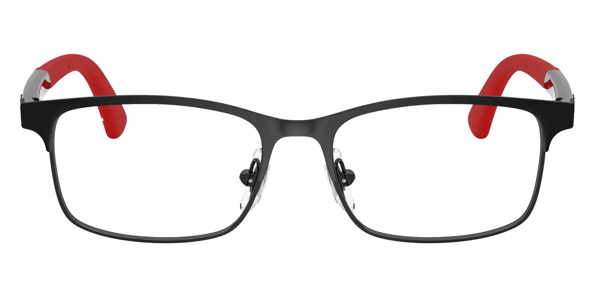 Ray-Ban® RY1061 RY1061 4065 48 Eyeglasses - Black/Red