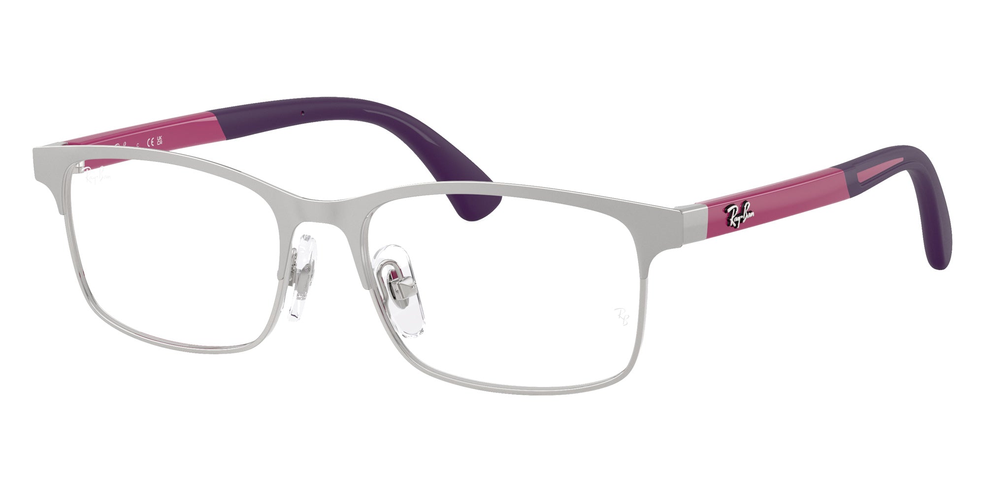 Ray-Ban® RY1061 RY1061 4101 48 Eyeglasses - Purple/Violet