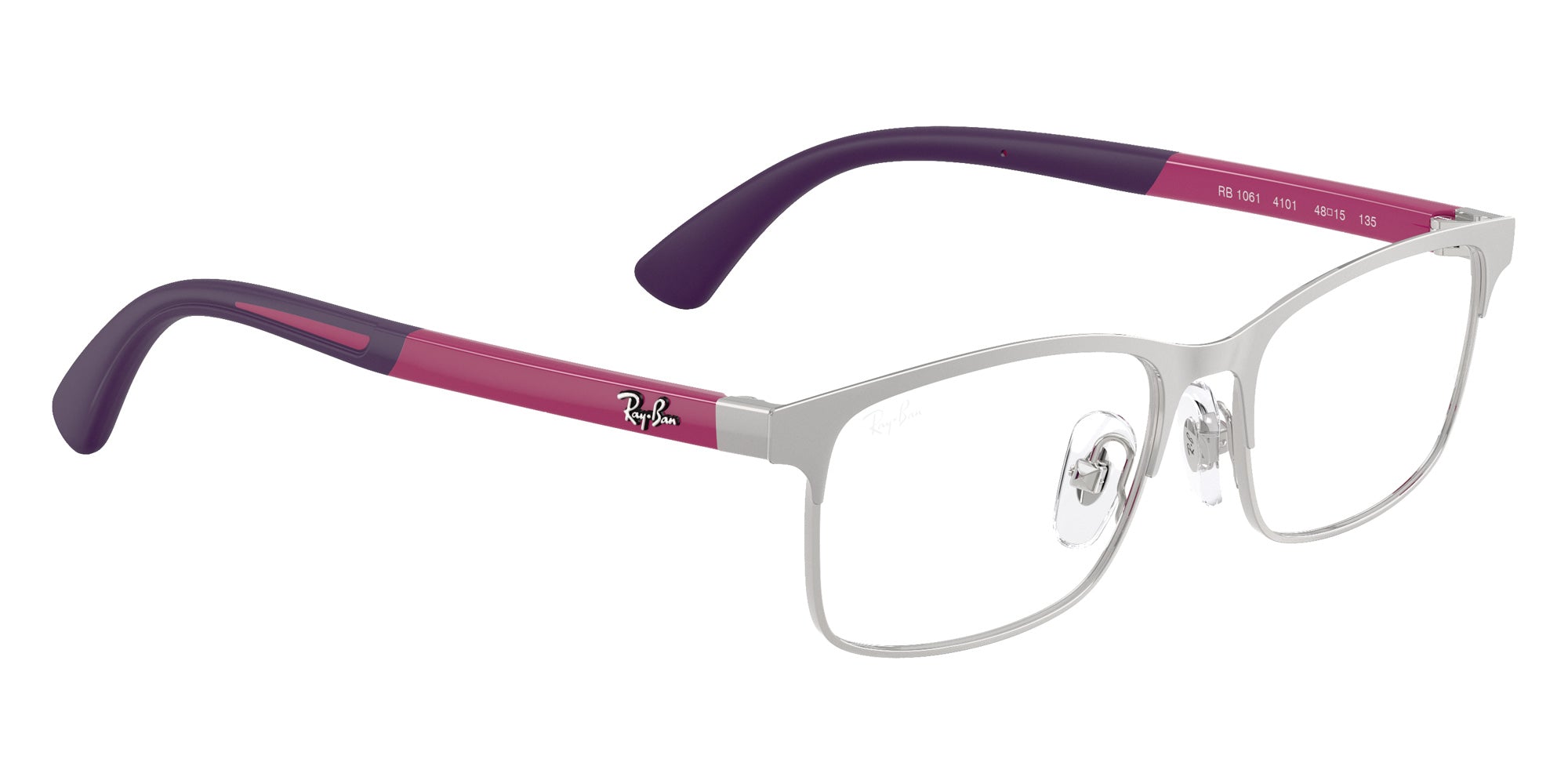 Ray-Ban® RY1061 RY1061 4101 48 Eyeglasses - Purple/Violet