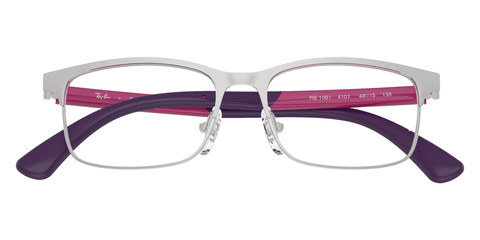 Ray-Ban® RY1061 RY1061 4101 48 Eyeglasses - Purple/Violet