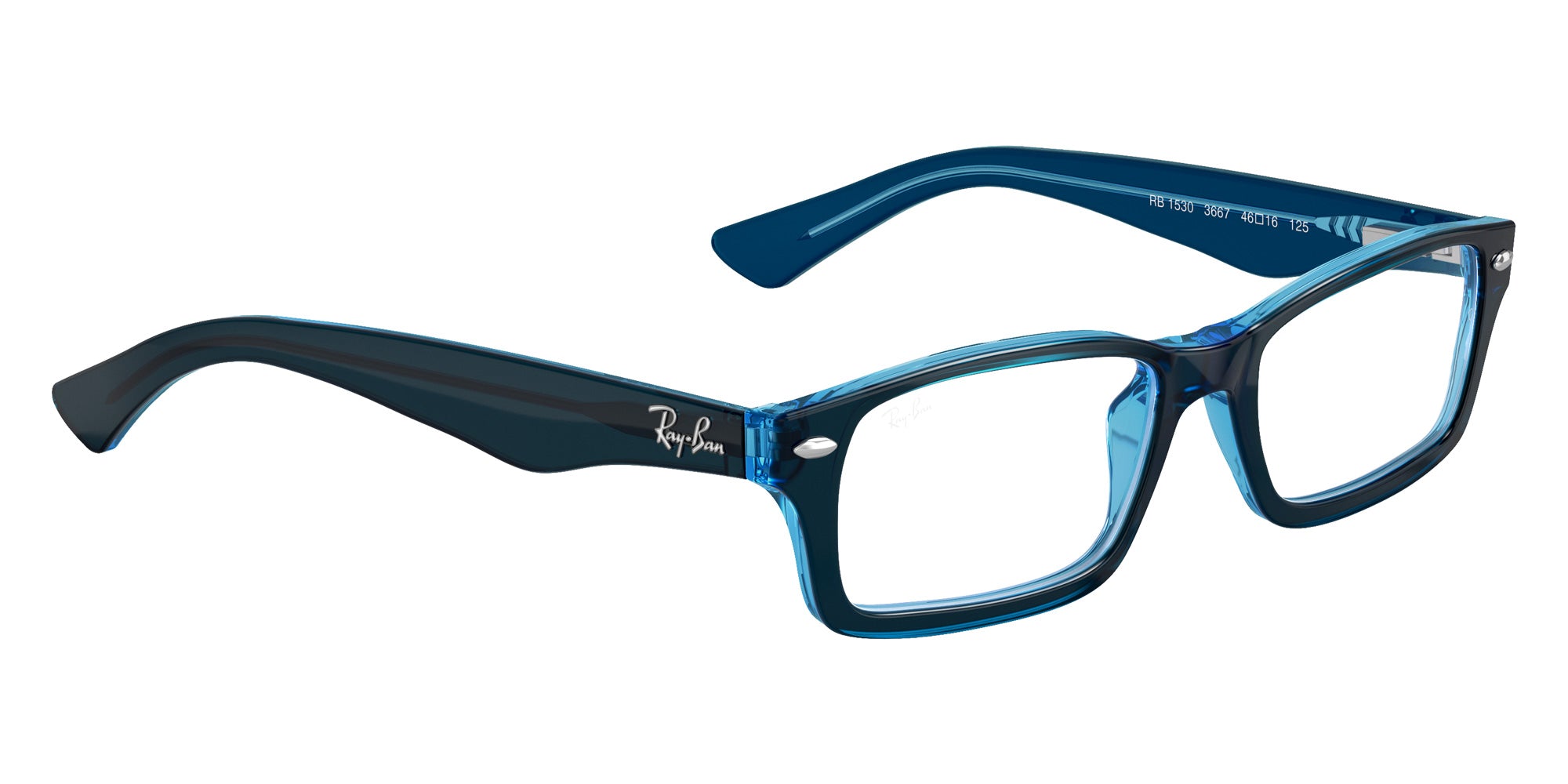 Ray-Ban® RY1530 RY1530 3667 48 Eyeglasses - Blue