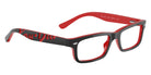 Ray-Ban® RY1535 RY1535 3573 48 Eyeglasses - Black On Red