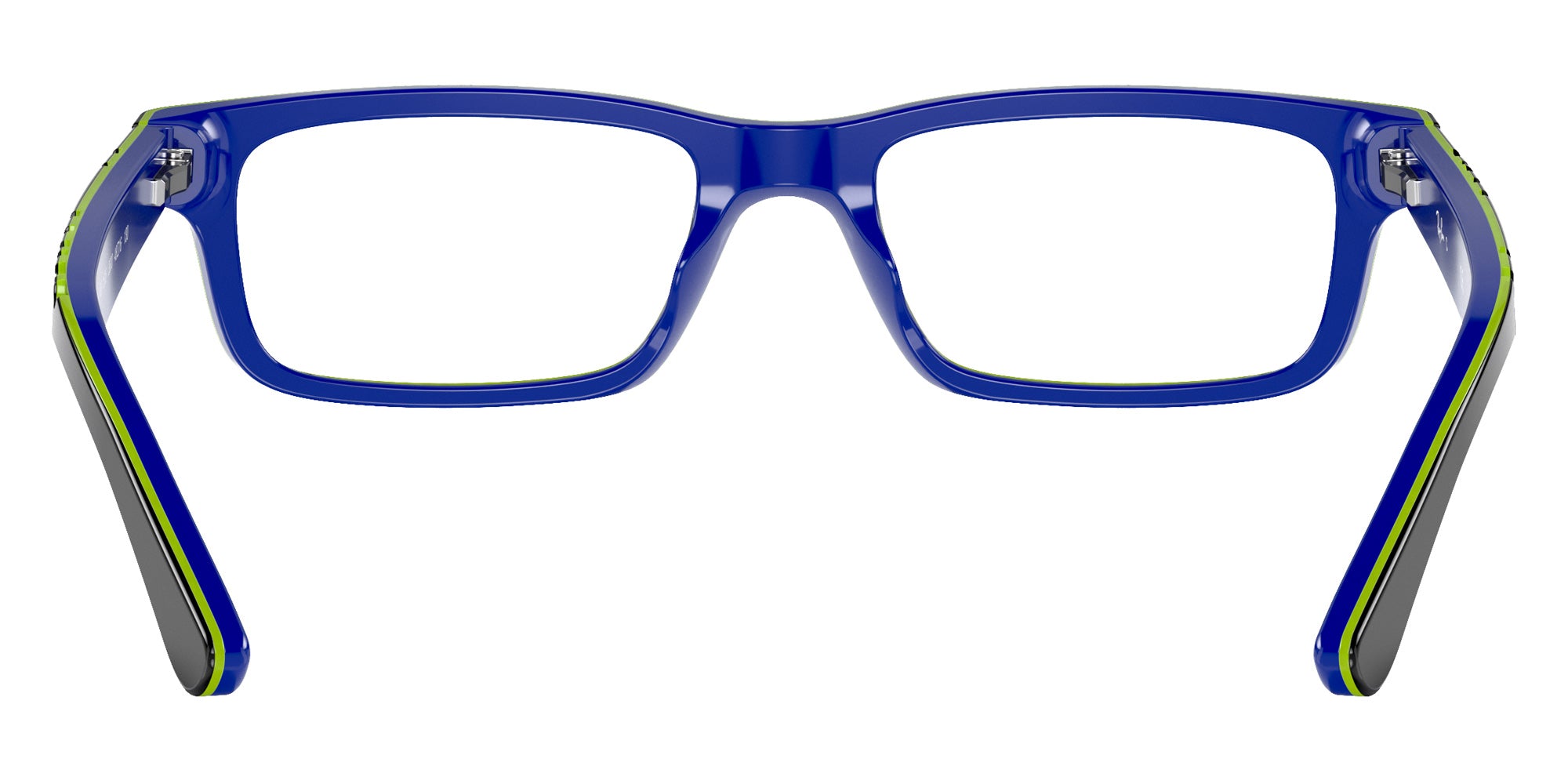 Ray-Ban® RY1535 RY1535 3600 48 Eyeglasses - Dark Gray On Blue