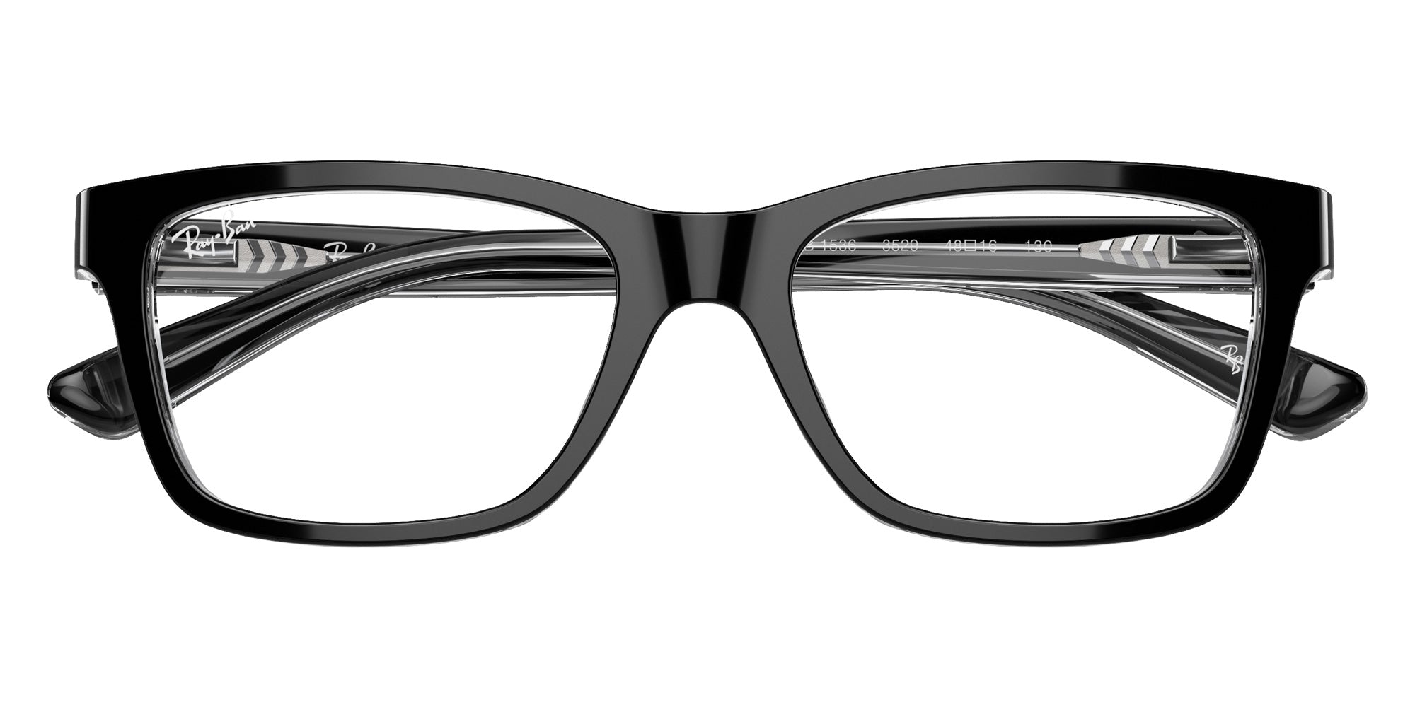 Ray-Ban® RY1536 RY1536 3529 48 Eyeglasses - Black