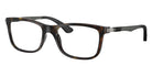 Ray-Ban® RY1549 RY1549 7500 50 Eyeglasses - Gunmetal/Rubber Black