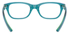 Ray-Ban® RY1555 RY1555 3996 48 Eyeglasses - Transparent Blue/Green