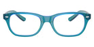 Ray-Ban® RY1555 RY1555 3996 48 Eyeglasses - Transparent Blue/Green