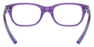 Ray-Ban® RY1555 RY1555 3997 48 Eyeglasses - Transparent Violet/Light Blue