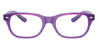 Ray-Ban® RY1555 RY1555 3997 48 Eyeglasses - Transparent Violet/Light Blue
