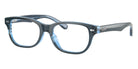 Ray-Ban® RY1555F RY1555F 3667 48 Eyeglasses - Blue On Blue Fluo