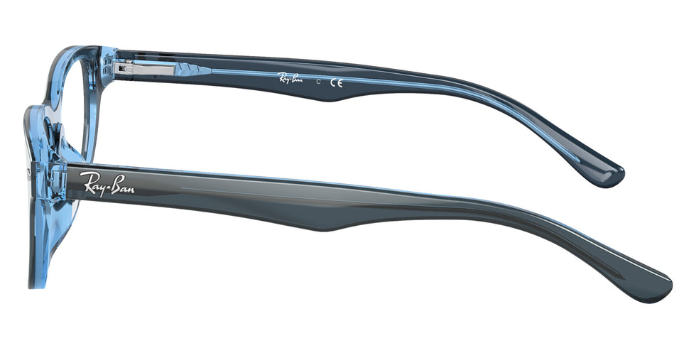 Ray-Ban® RY1555F RY1555F 3667 48 Eyeglasses - Blue On Blue Fluo