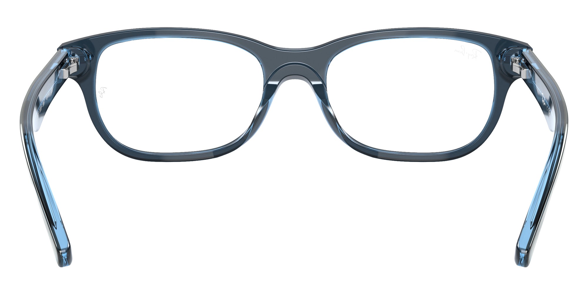 Ray-Ban® RY1555F RY1555F 3667 48 Eyeglasses - Blue On Blue Fluo