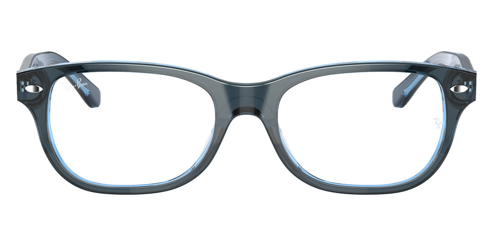 Ray-Ban® RY1555F RY1555F 3667 48 Eyeglasses - Blue On Blue Fluo