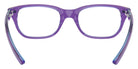 Ray-Ban® RY1555F RY1555F 3997 48 Eyeglasses - Transparent Violet/Light Blue