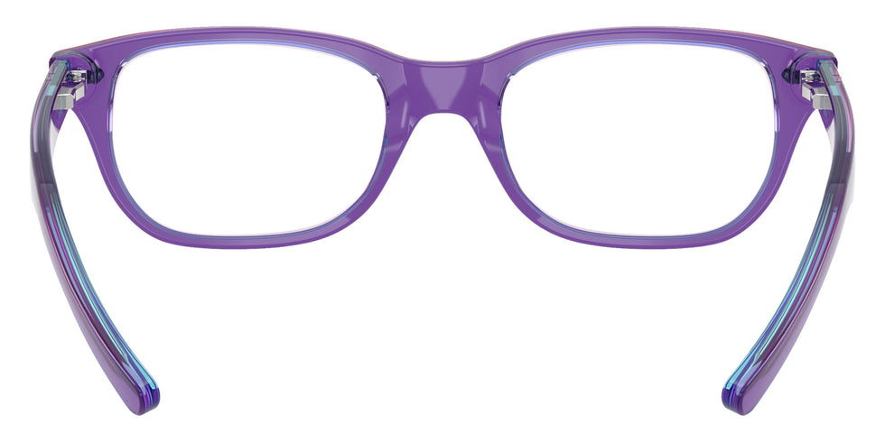 Ray-Ban® RY1555F RY1555F 3997 48 Eyeglasses - Transparent Violet/Light Blue