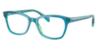 Ray-Ban® RY1591 RY1591 3996 48 Eyeglasses - Transparent Blue/Green