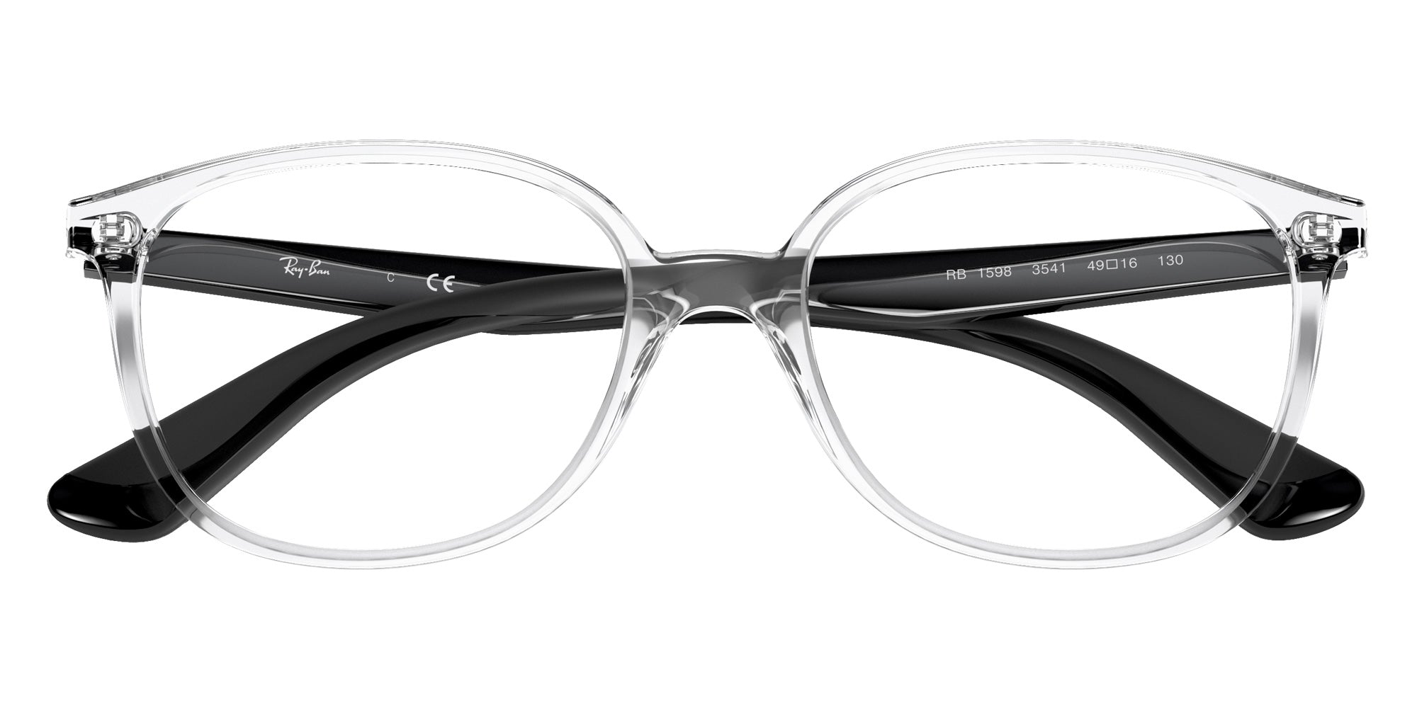 Ray-Ban® RY1598 RY1598 3541 49 Eyeglasses - Black