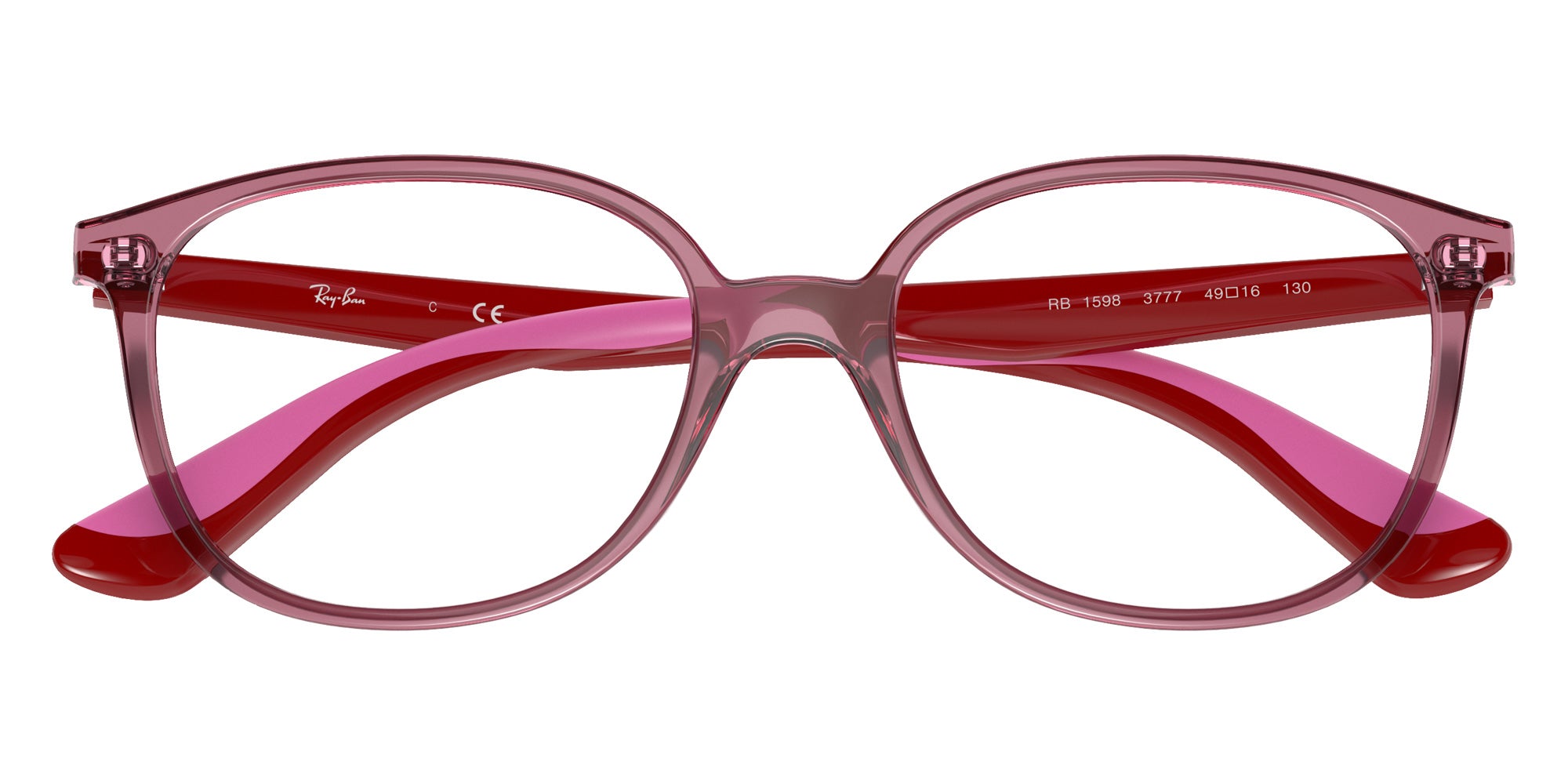 Ray-Ban® RY1598 RY1598 3777 49 Eyeglasses - Red