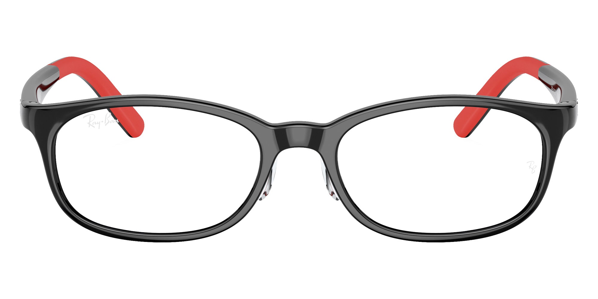 Ray-Ban® RY1613D RY1613D 3876 49 Eyeglasses - Black On Red