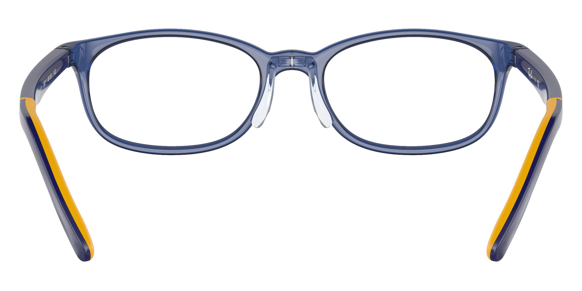 Ray-Ban® RY1613D RY1613D 3907 49 Eyeglasses - Blue On Rubber Yellow