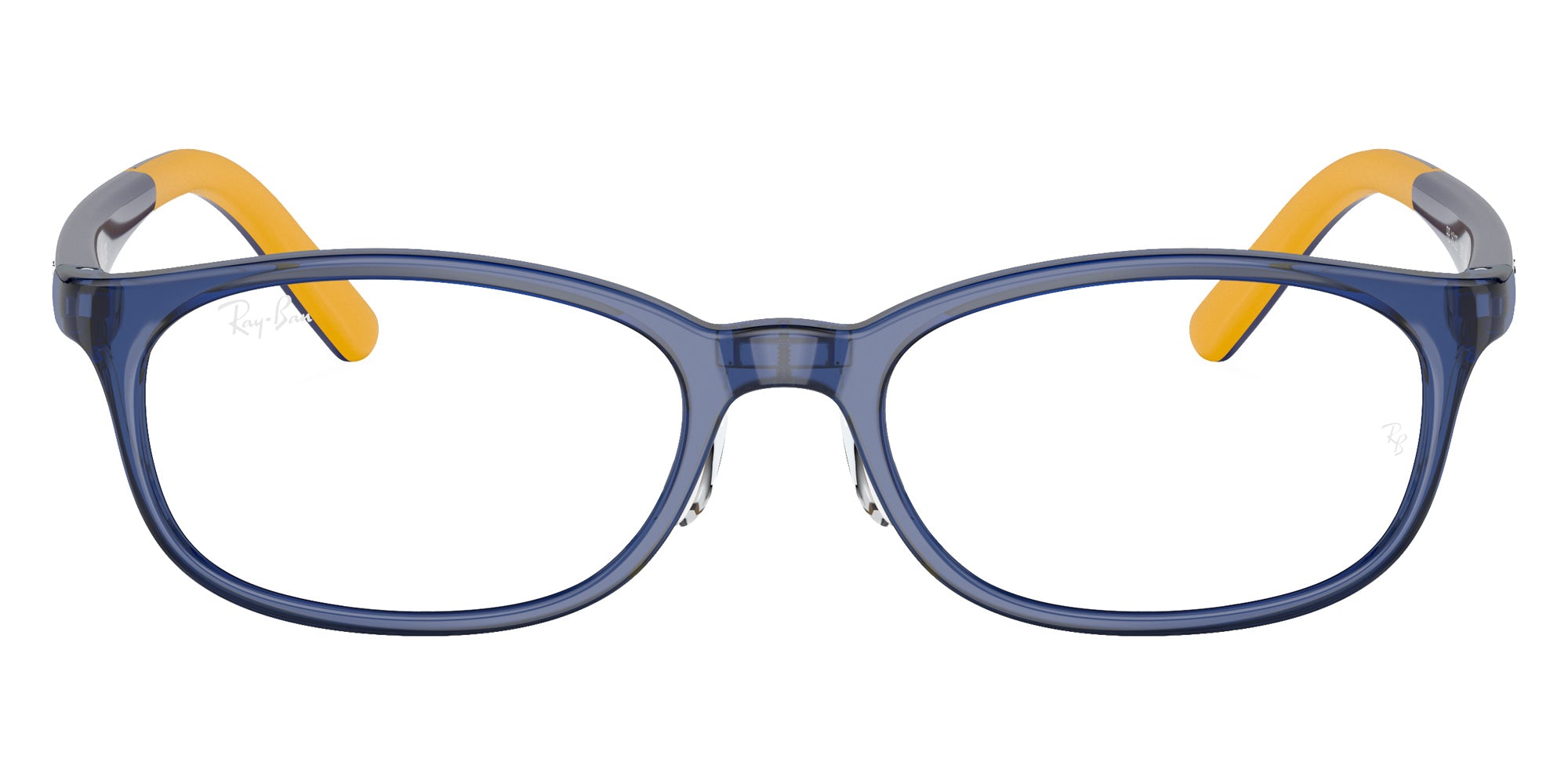 Ray-Ban® RY1613D RY1613D 3907 49 Eyeglasses - Blue On Rubber Yellow