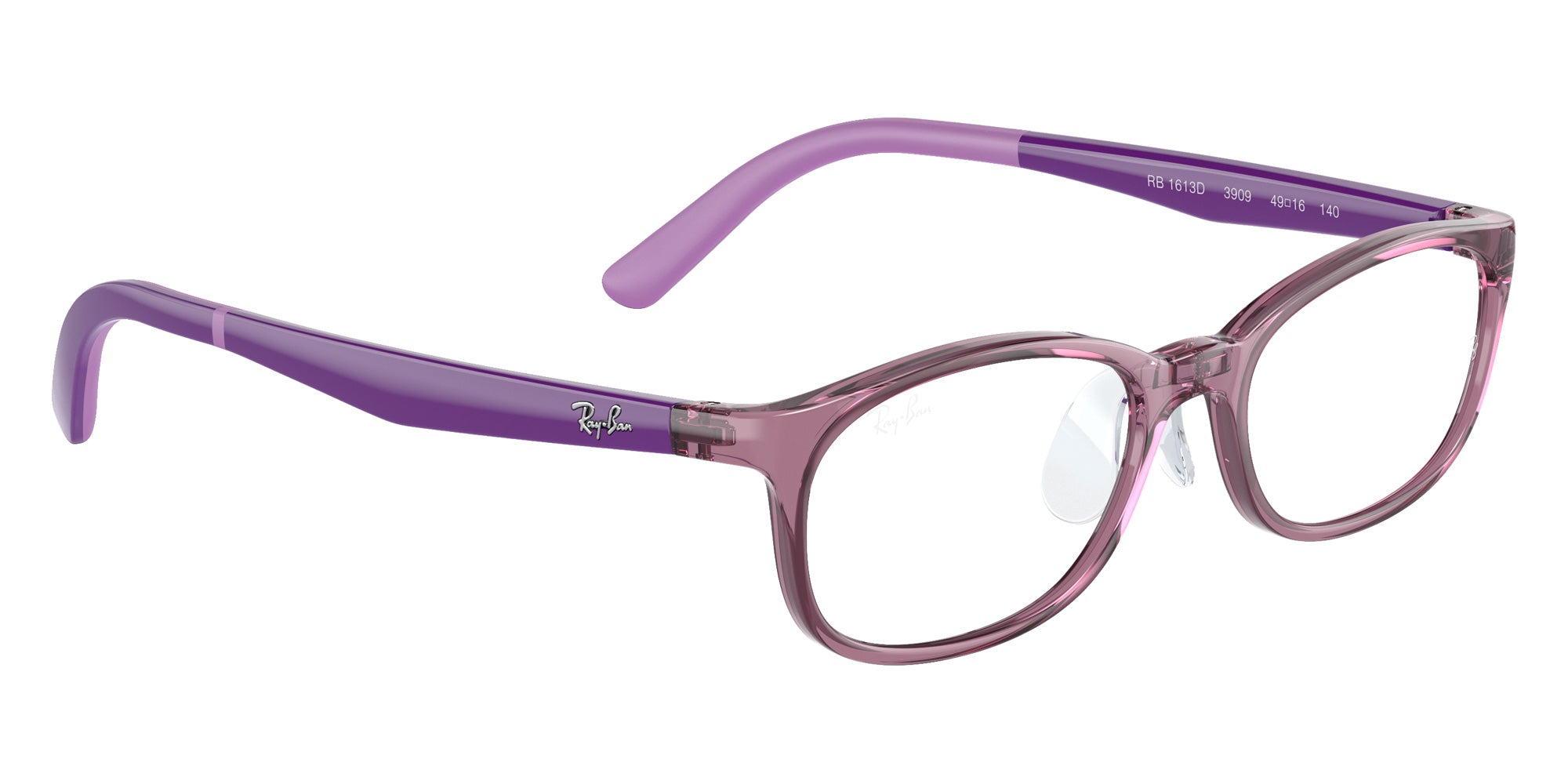 Ray-Ban® RY1613D RY1613D 3909 49 Eyeglasses - Transparent Purple