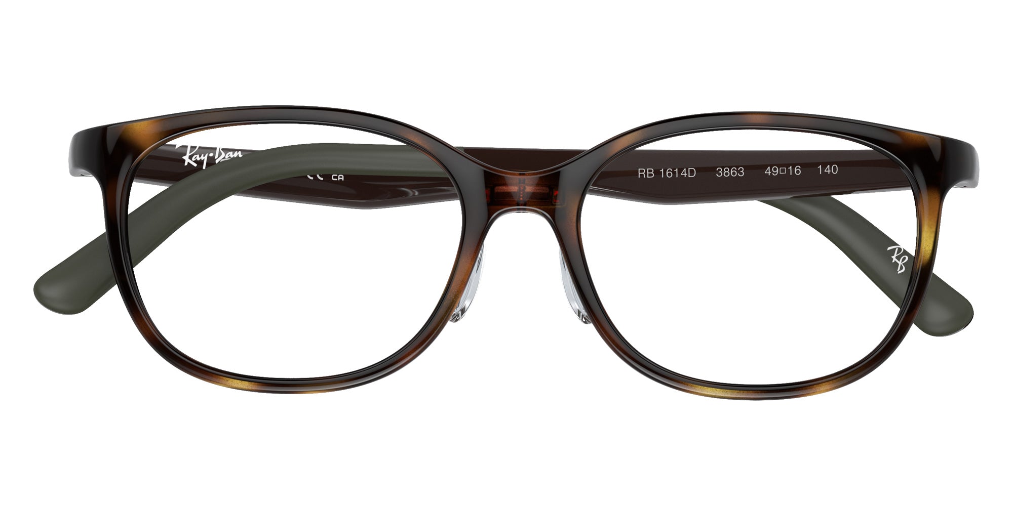 Ray-Ban® RY1614D RY1614D 3863 49 Eyeglasses - Havana