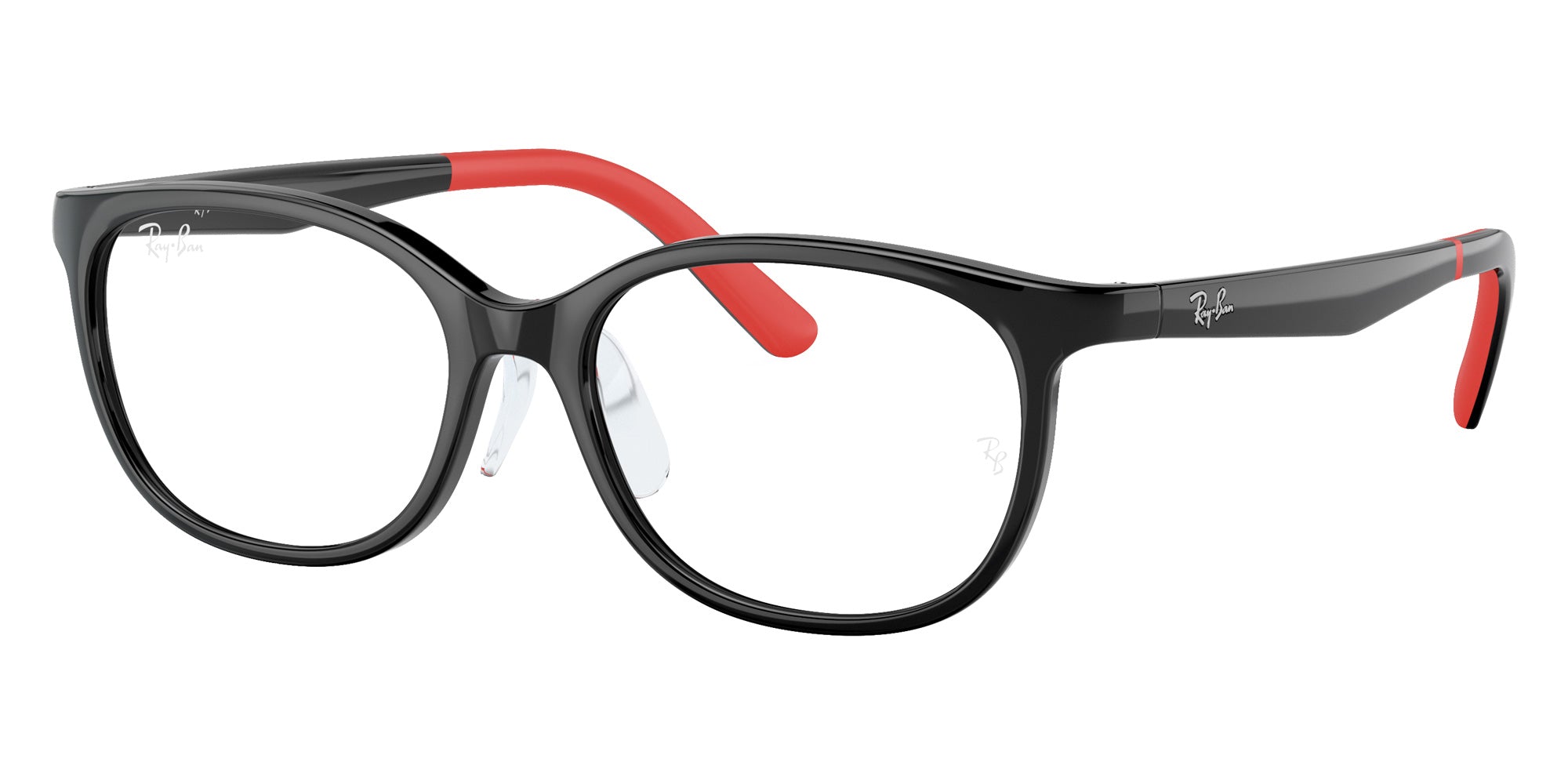 Ray-Ban® RY1614D RY1614D 3876 49 Eyeglasses - Black On Red
