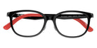 Ray-Ban® RY1614D RY1614D 3876 49 Eyeglasses - Black On Red