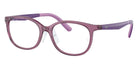 Ray-Ban® RY1614D RY1614D 3909 49 Eyeglasses - Purple On Rubber Light Purple
