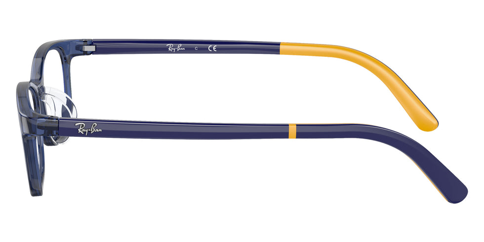 Ray-Ban® RY1615D RY1615D 3907 48 Eyeglasses - Blue On Rubber Yellow
