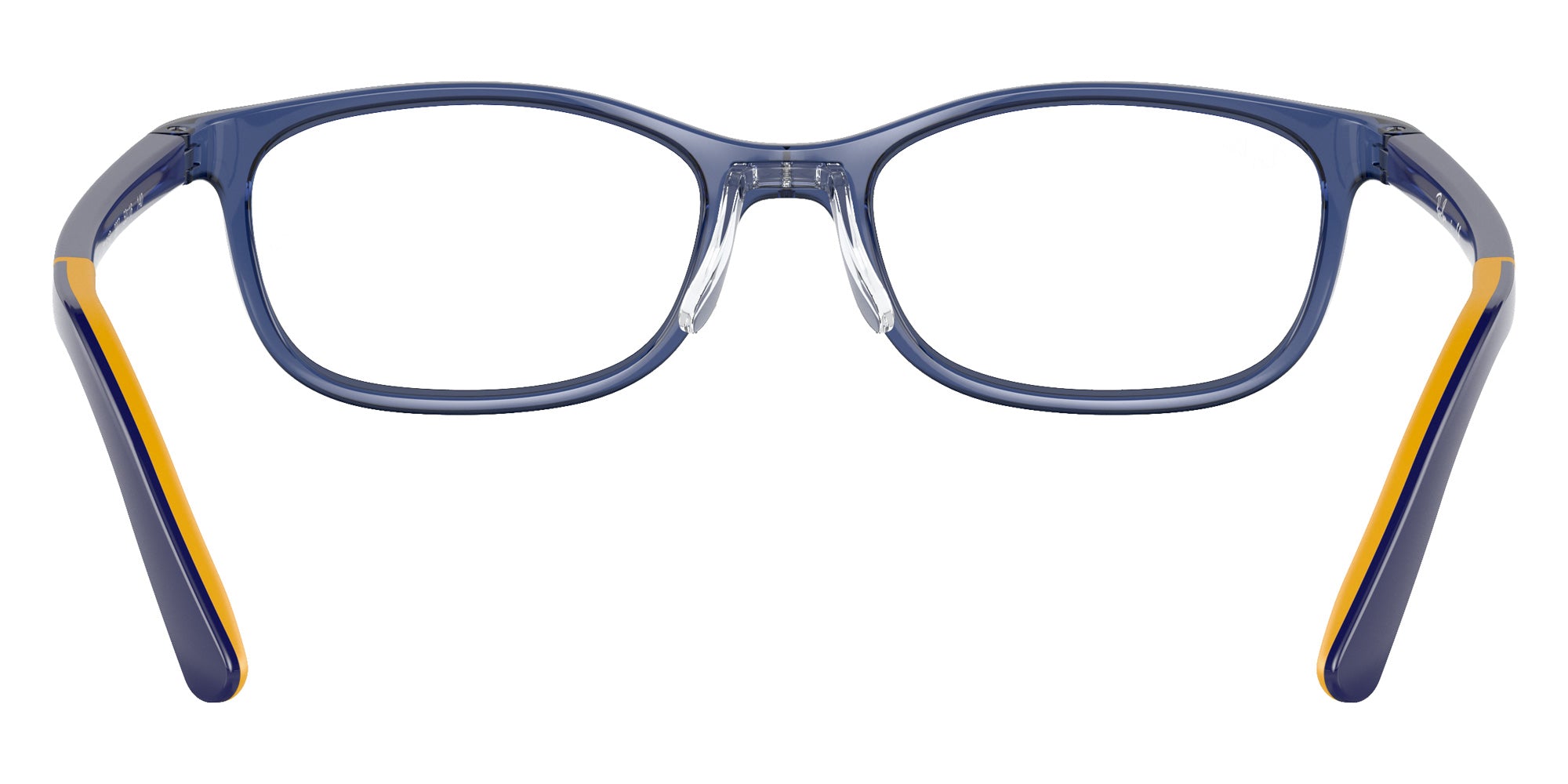 Ray-Ban® RY1615D RY1615D 3907 48 Eyeglasses - Blue On Rubber Yellow