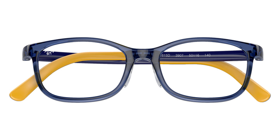 Ray-Ban® RY1615D RY1615D 3907 48 Eyeglasses - Blue On Rubber Yellow