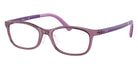 Ray-Ban® RY1615D RY1615D 3909 48 Eyeglasses - Purple On Rubber Light Purple