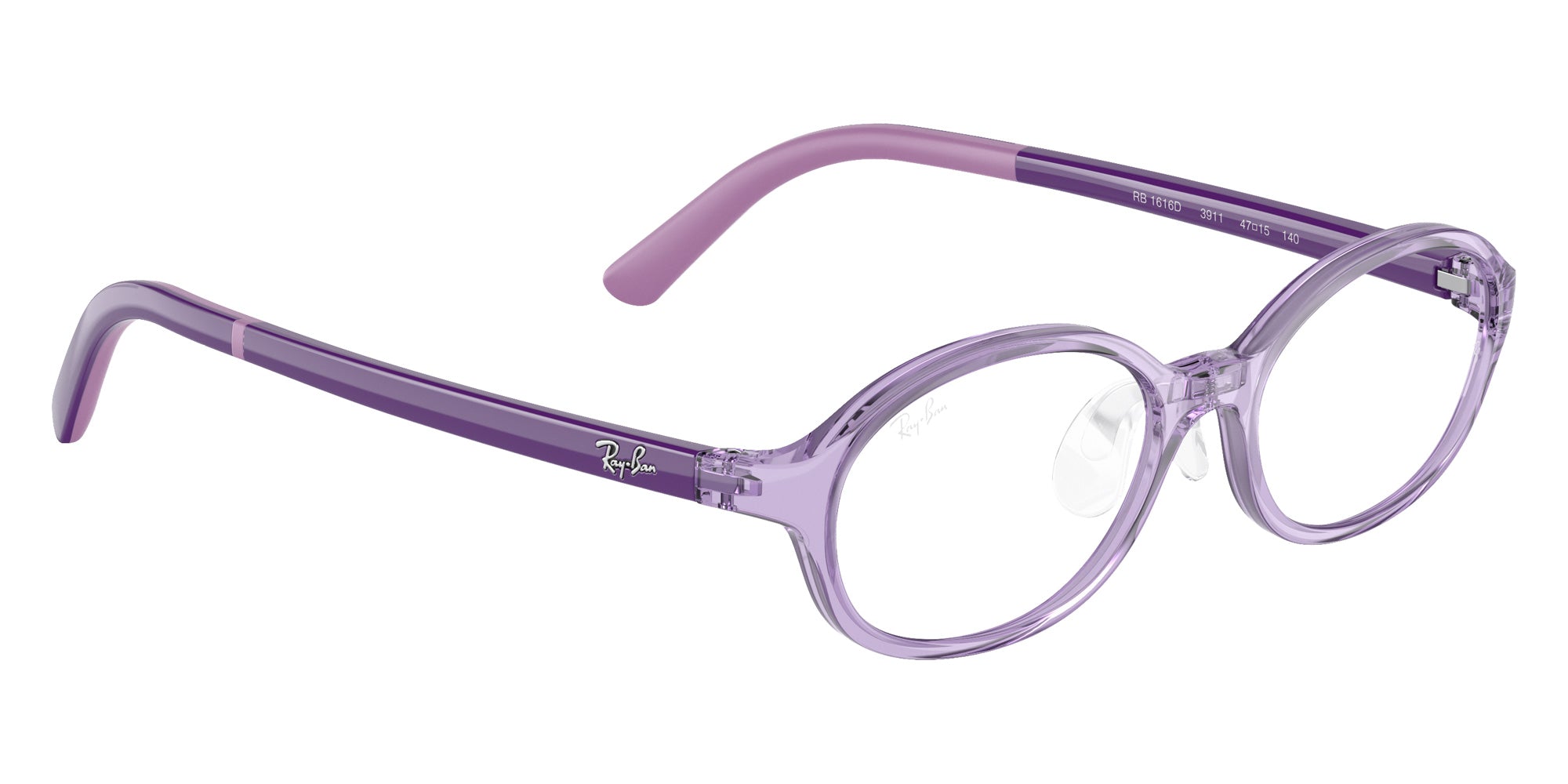 Ray-Ban® RY1616D RY1616D 3911 47 Eyeglasses - Purple On Violet