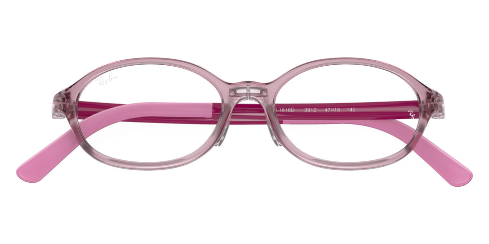 Ray-Ban® RY1616D RY1616D 3912 47 Eyeglasses - Fuchsia On Rubber Pink