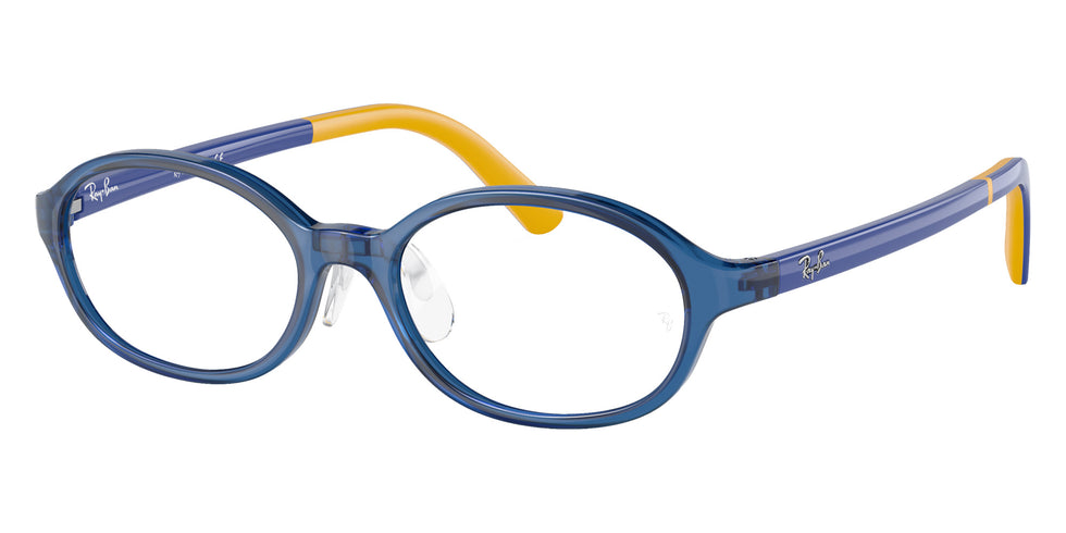 Ray-Ban® RY1616D RY1616D 3913 47 Eyeglasses - Dark Blue On Yellow