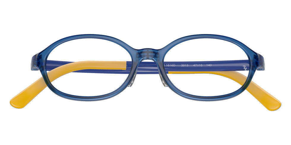 Ray-Ban® RY1616D RY1616D 3913 47 Eyeglasses - Dark Blue On Yellow