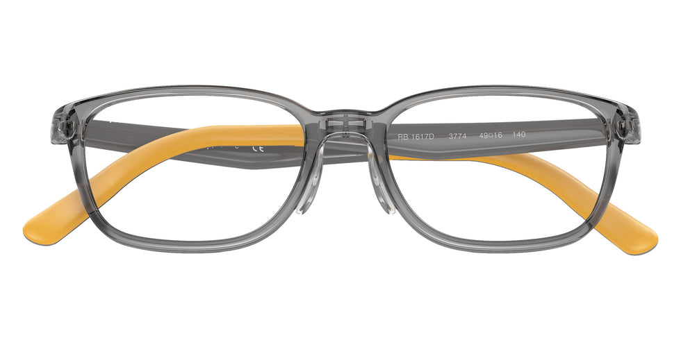 Ray-Ban® RY1617D RY1617D 3774 49 Eyeglasses - Gray On Yellow