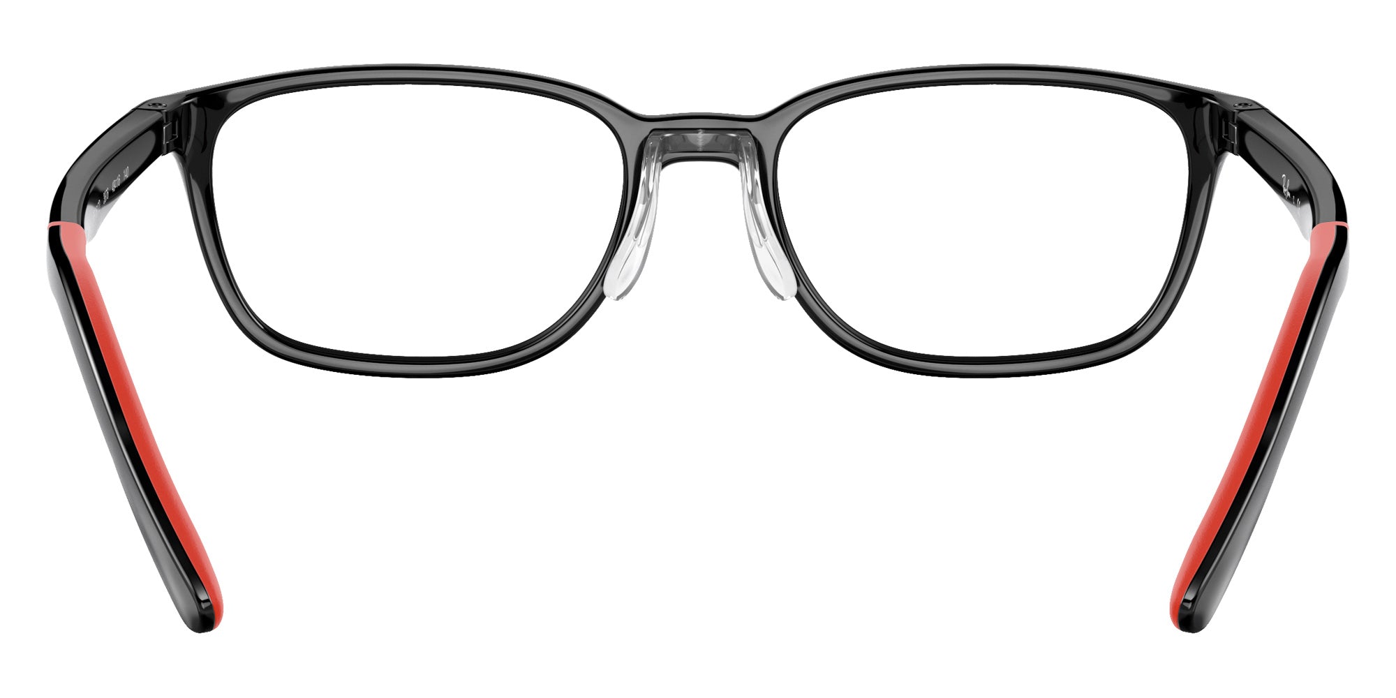 Ray-Ban® RY1617D RY1617D 3876 49 Eyeglasses - Black On Red
