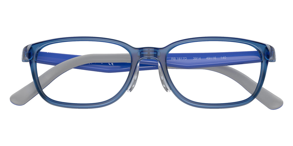 Ray-Ban® RY1617D RY1617D 3914 49 Eyeglasses - Blue On Gray