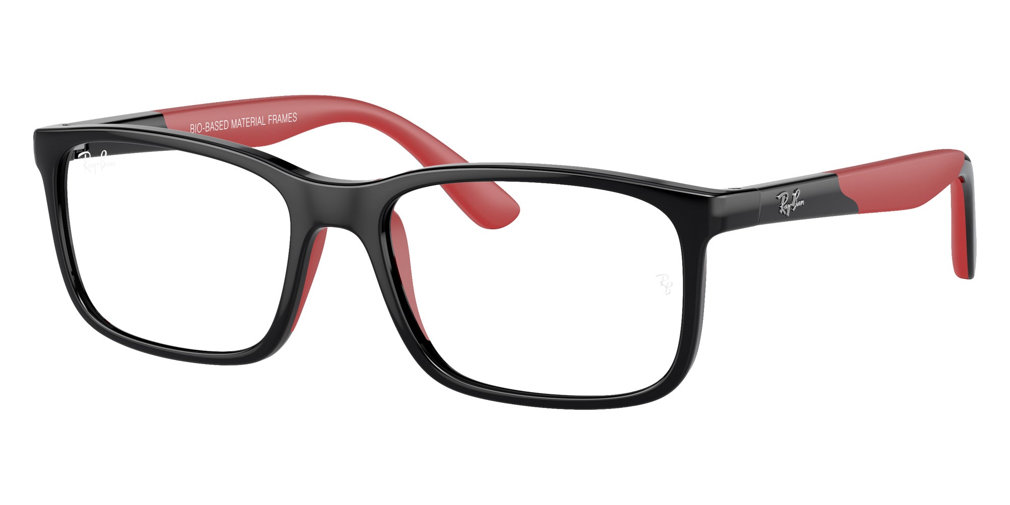 Ray-Ban® RY1621F RY1621F 3928 49 Eyeglasses - Black On Red