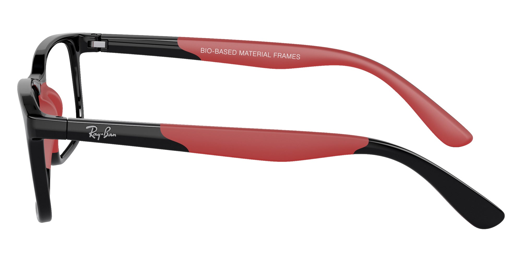 Ray-Ban® RY1621F RY1621F 3928 49 Eyeglasses - Black On Red