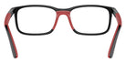 Ray-Ban® RY1621F RY1621F 3928 49 Eyeglasses - Black On Red