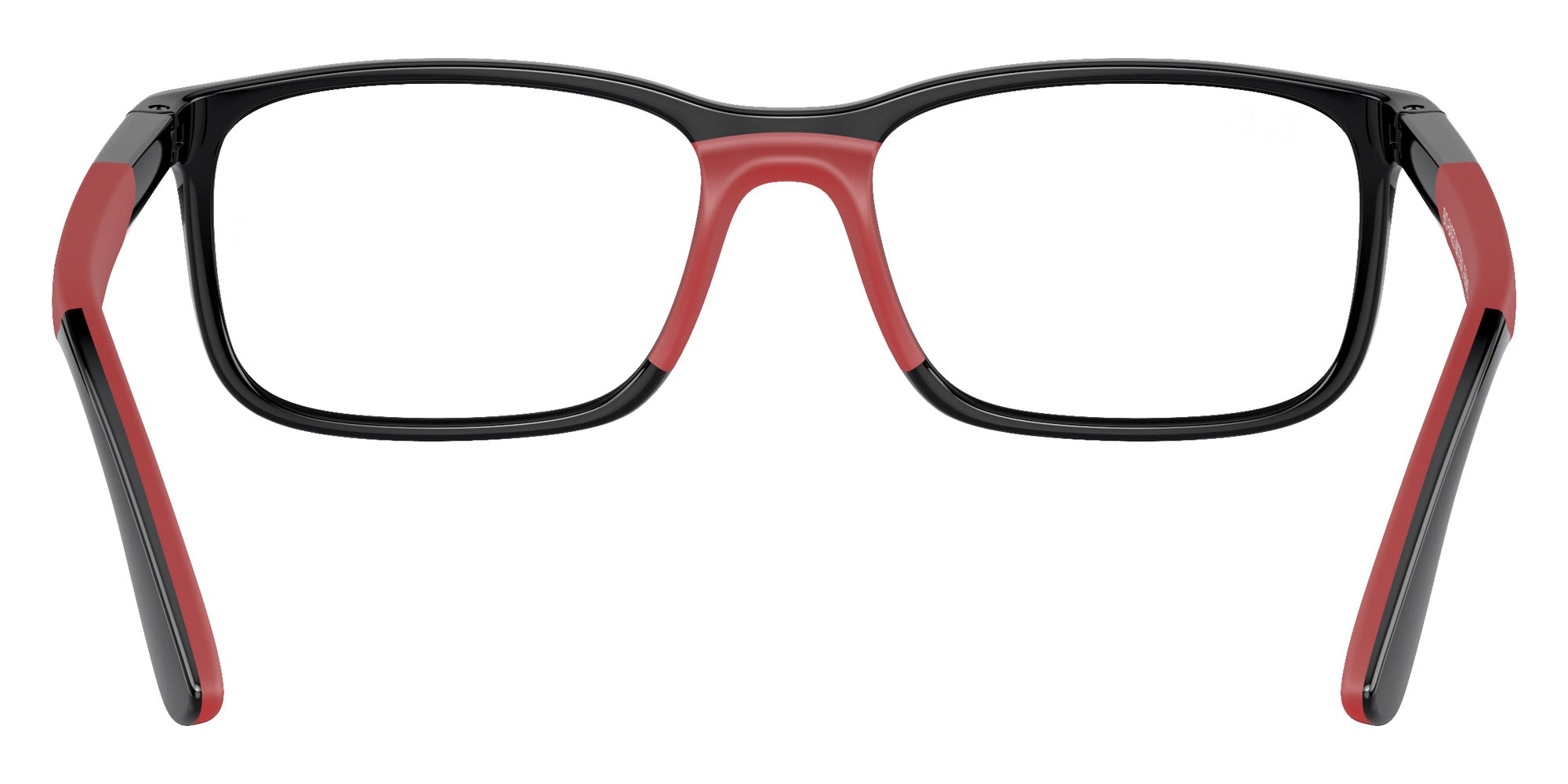 Ray-Ban® RY1621F RY1621F 3928 49 Eyeglasses - Black On Red
